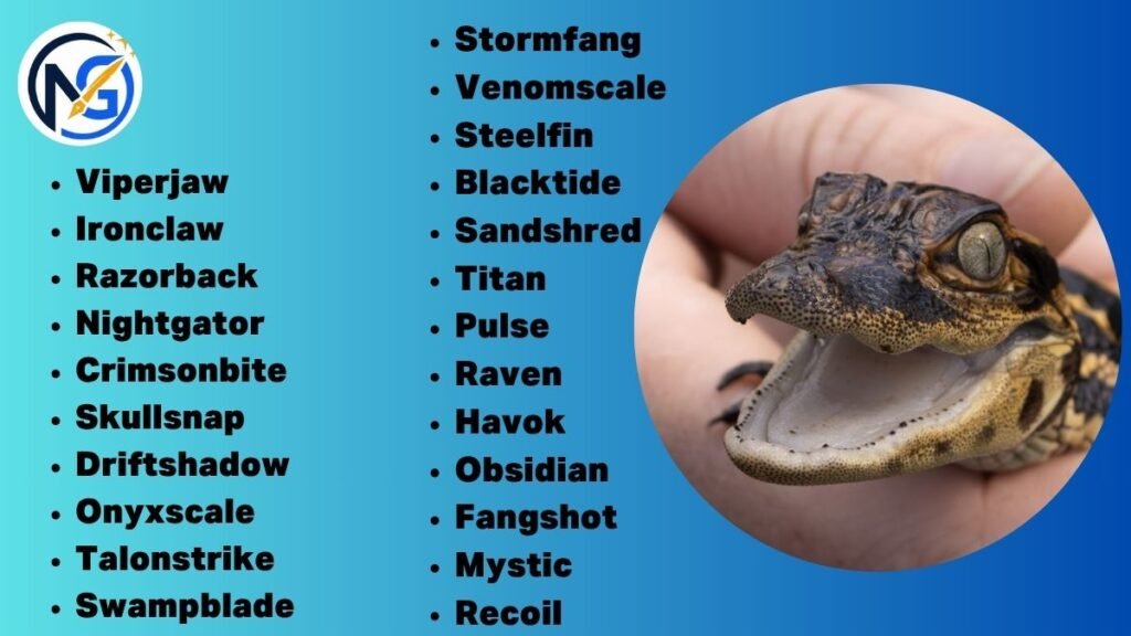 Unique Alligator Names