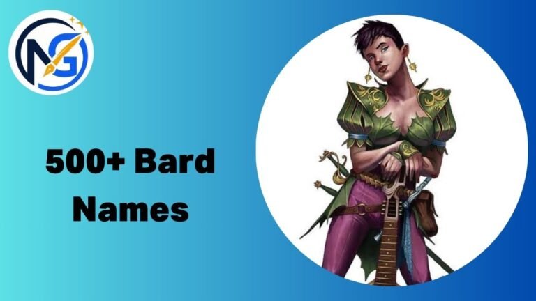 500+ Bard Names for Your Fantasy Adventure 