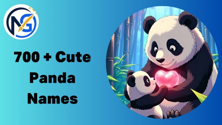 Cute Panda Names