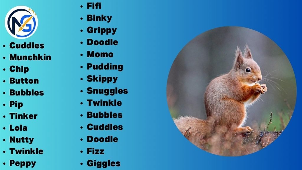 Cute Squirrel Names