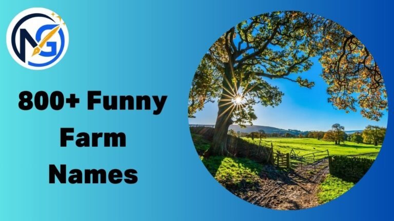 Funny Farm Names