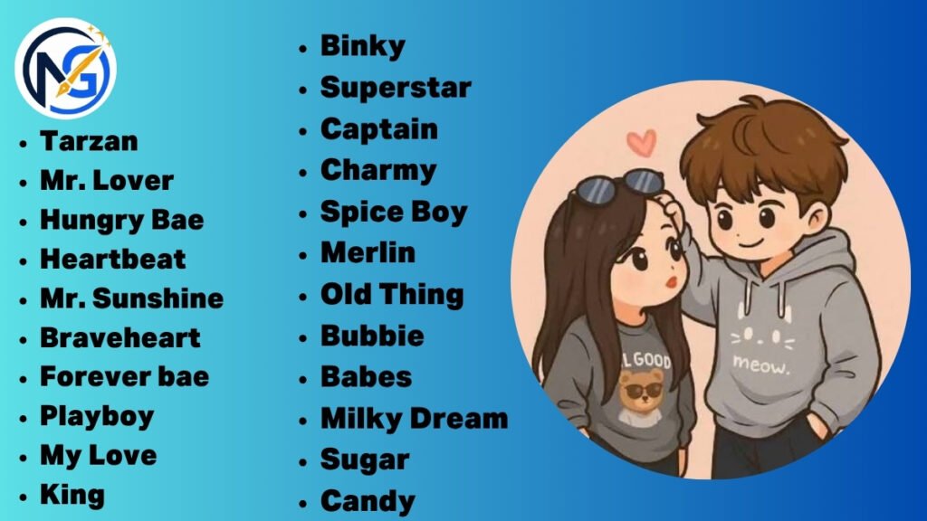 Nicknames For Boyfriend
