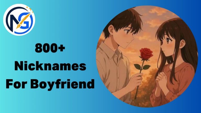 Nicknames For Boyfriend