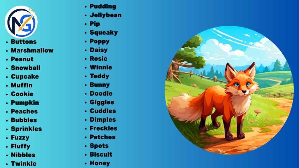 Cute Fox Names