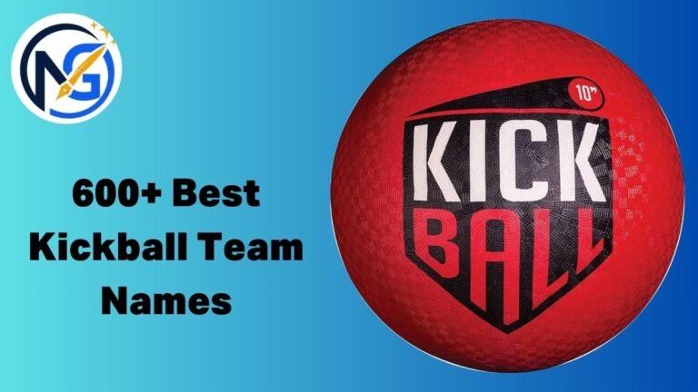 Kickball Team Names