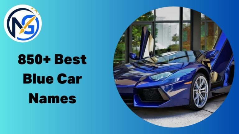 Blue Car Names
