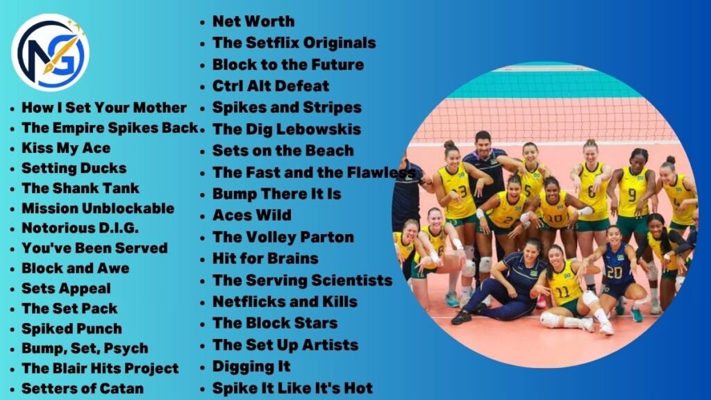 Unique Volleyball Team Names